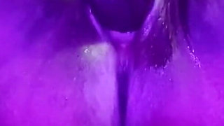 Pounding My Pussy with Big Dildo Stimulating My Big Clit