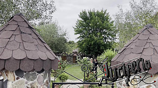 LEZDOM ANAL STRETCHING with FUCKING MACHINE