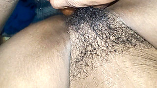 Hot wife playing with big cock