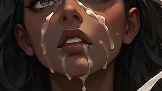 Forest Oral Bliss with Cum Splash - Black XXX Porn!