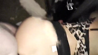 Amateur Sex in the Car After the Disco