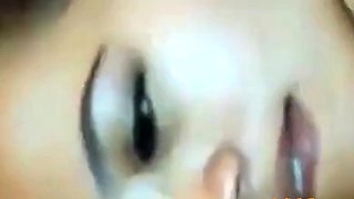 Indian Girl's Expression of Pleasure