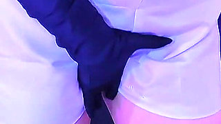 Horny Chubby Cosplays Team Rocket Masturbate in High Heels