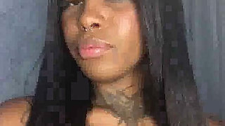 Ebony Bubble Gum Fetish