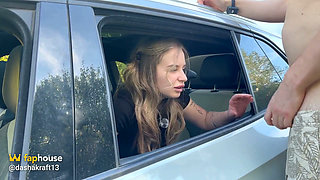 Behind the Scenes (car Blowjob, Feetfuck)