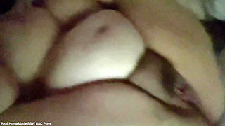 Rubbing My Fat Hairy Pussy