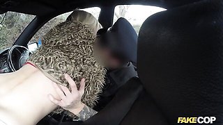 Fake cop with a big cock fucked a curvy girlfriend Busty Blonde