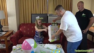 Luna Baby In Pregnant Luna Lips Baby Shower Gangbang