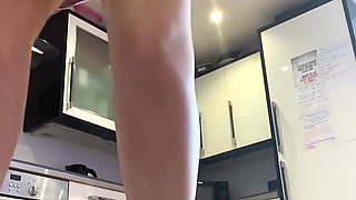 Lilac Pvc, Lace, Ff Nylons, Heels & JOI Countdown