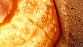Belly Button Fruit Crushing & Wet Sensory Asmr