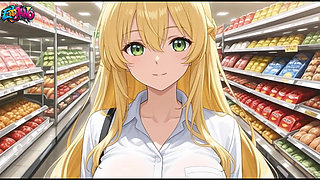 Supermarket Girl Falls in Love with Her Boss Anime Romance