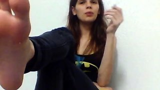 Princess Cica - Smoking Joi For Cuckold