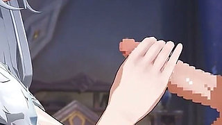 Genshin Impact - Anastasya X Aether Sex - 3D Hentai Animations