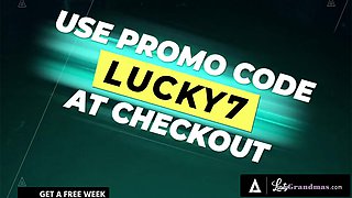 Horny Granny Marsha Fucks Her Her Boy Toy After Playing Cards