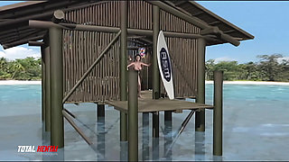Pleasure Island - 3D Animated Sex in a Tiki Hut
