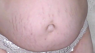 Pregnant MILF Showing Her Cum Filled Pussy After Cheating Sex - Milky Mari