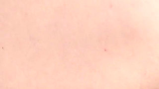Anal Training Double Penetration with a Fucking Machine and His Cock in Her Ass and Pussy