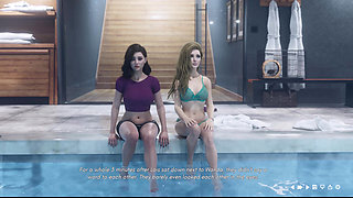 Mrs Denvers 21 Wanda and Lois Spend Time at the Pool