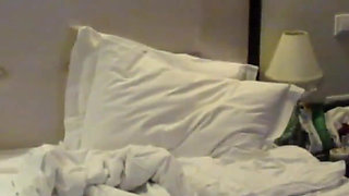 Selena's evening with naked bed games