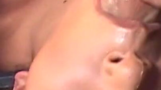 Busty Brunette Teacher Drains Her Student Completely
