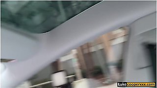 Bonnie Blue Drives Around And Fucks In Car - Luke Cooper