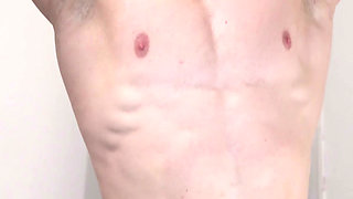 Walking on Treadmill Nude