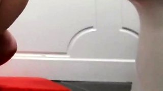 Blonde Milf Rides Big Dildo Anally On Webcam