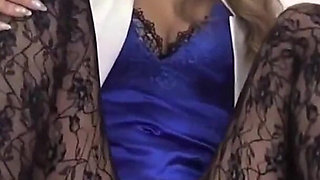Seductive Patterned Pantyhose Legs 2 - Karen Uehara - Ep1