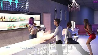 Stepbrother Seduces Wife: Bella Grabs Hands and Dances Hips in HD