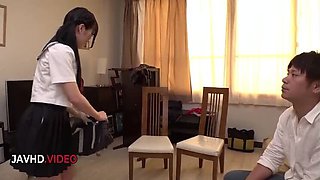Hot Japanese Teen Nako Nishino Gets Intense Pleasure from Hard Toy Action - Uncensored JAV