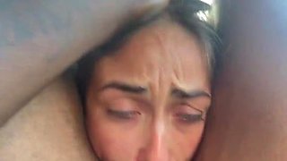 Blonde beauty captivates with daring ebony passion in thrilling vintage play