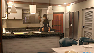 Being a Wife (v1.220p) - P11a - When She Gets the Chance While Her Husband Won’t Be Back for Another 3 Days