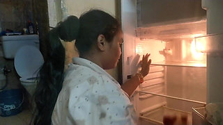 Horny Stepmom Shares Bed with Step Son & Rides His Cock Till Creampie