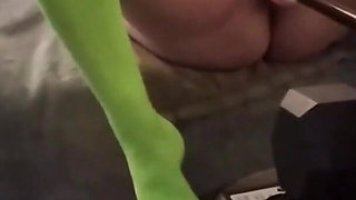 Machine Fucked Missionary While Giving Blowjob (260101a1.1) (1of2)