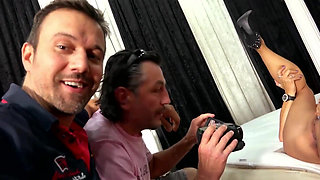 Hotel sex with horny punk MILF