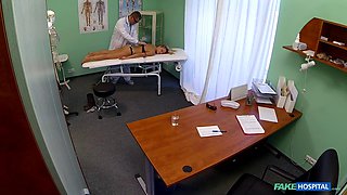 Barra Brass Dizzy From Doctors Creampie in Cute Young Blonde