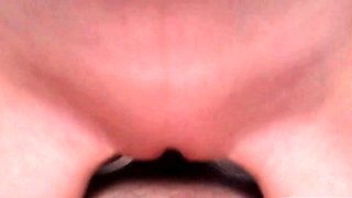 Massaging Her Cameltoe Pussy Until She Cums Hard