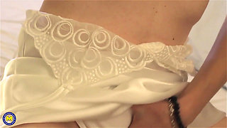 Horny Mature Woman Likes to Masturbate When She's Home Alone