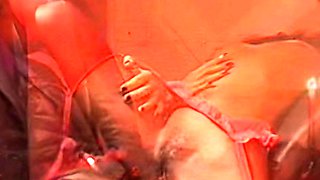 Russian redhead babe ashley hardcore creampie sex on Couch