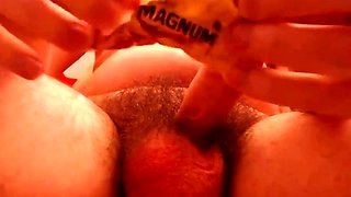 Skinny Small Cock Guy Cums Quick During Solo Play