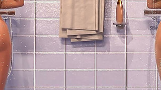 Whispers of Desire: Wet Soapy Moments for the Sexy Babes in the Shower - Episode 43