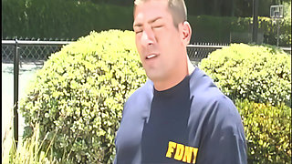 She Opens Wide for the Gushing Cumshot From a Hard Throbbing Cock