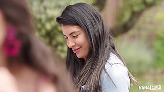 Latina Milf Fucked by BBC Outdoors - Food Truck Hookup feat. Catherine Knight