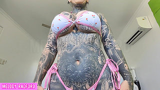 MILF Cheeky Bikini Try on Haul Melody Radford