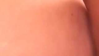 Double Penetration and a Huge Cum on Tits for a Slut Wife