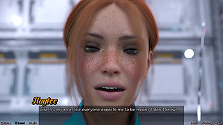 Stranded in Space - First Kiss with Red Head Haylee