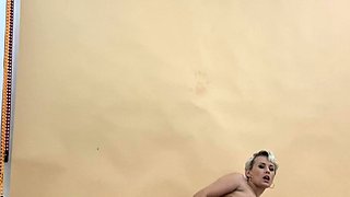 Blonde slut casting