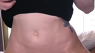 This Nylon Footjob Made Him Cum so Hard