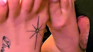 Sheela Sinner Foot Worship Barefoot Kissing Smelling Foot Fetish Socks Smelling