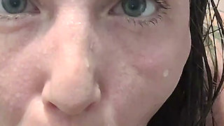 Taking A Shower, Shaving My Pussy and Using My Favorite 13inch BBC